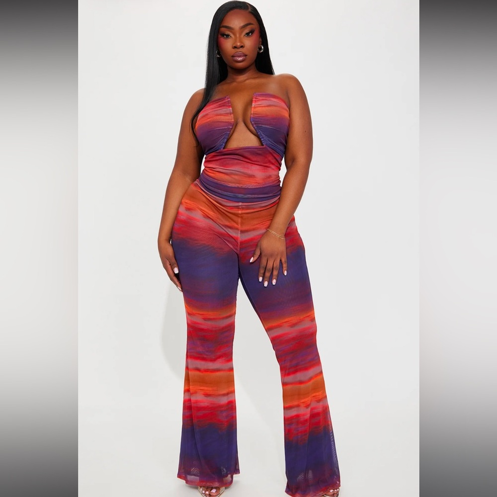 Multi colored jumpsuit